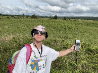 #8: Joseph Kerski at the confluence. 