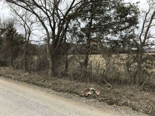 #1: Confluence of 35 North 96 West, in foreground, looking northwest.