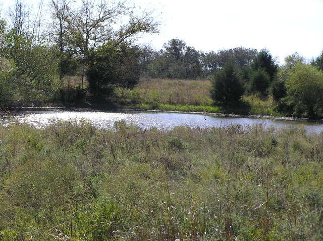 View to the south from 35 North 97 West.