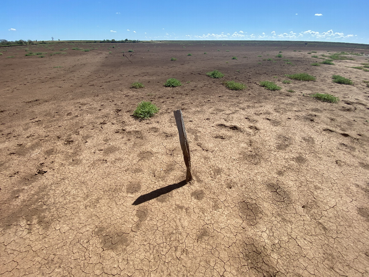 The entrance to the Reservoir… Now dry.