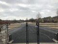 #8: Gate at entrance to the housing subdivision containing 36 North 96 West.