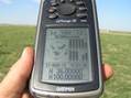 #2: GPS reading at the confluence point.