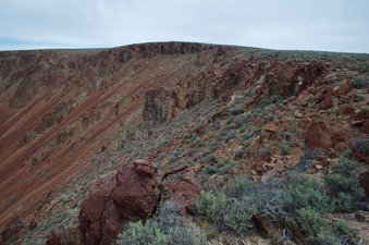 #1: View North (along the cliff top)