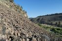 #3: View East (across a scree slope)