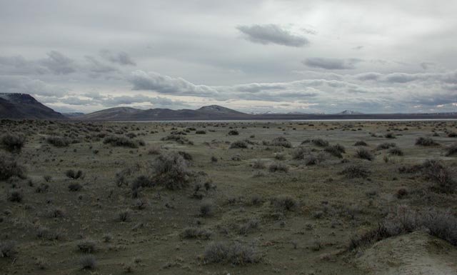 Looking south (towards Alkali Lake)