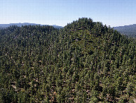 #11: View West, from 120m above the point