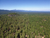 #8: View North (with a view of Mount Thielsen), from 120m above the point