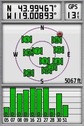 #3: My GPS receiver’s display, at my point of closest approach
