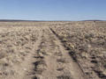 #3: Looking east on BLM road near confluence