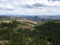 #9: View East (towards Hell's Canyon), from 120m above the point