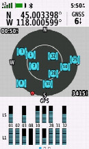 #2: My GPS receiver, 0.24 miles from the point
