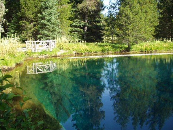 Little crater lake