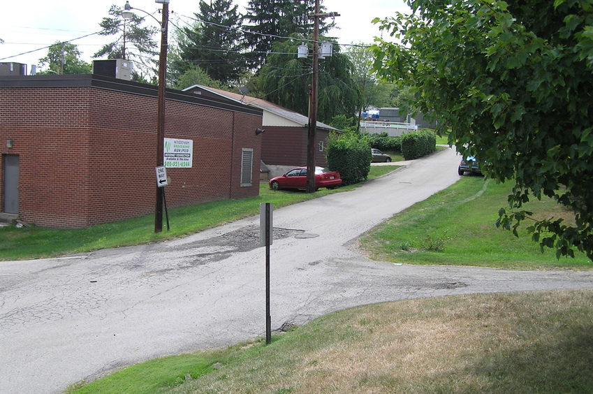 View to the southwest from the confluence. 