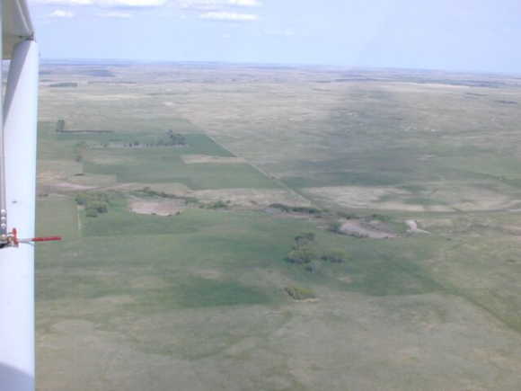 Aerial photo looking ESE