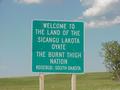 #7: The confluence is on the Rosebud Sioux Indian Reservation.