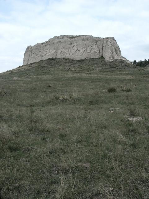 A butte near the confluence