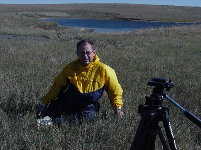 Larry Simonson At The Site.