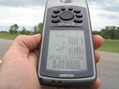 #2: GPS reading at the confluence point.