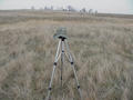 #3: Camera tripod at site looking North.