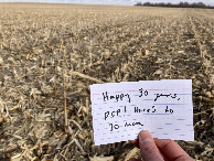 #9: That's 360 months, one for each degree of longitude