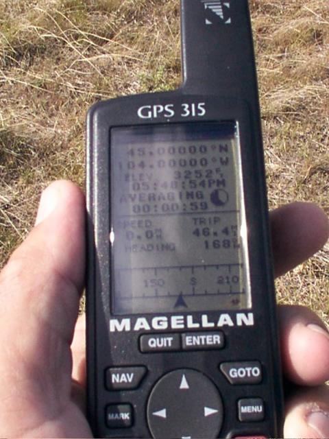 GPS display