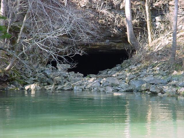 Salt River Cave entrance.