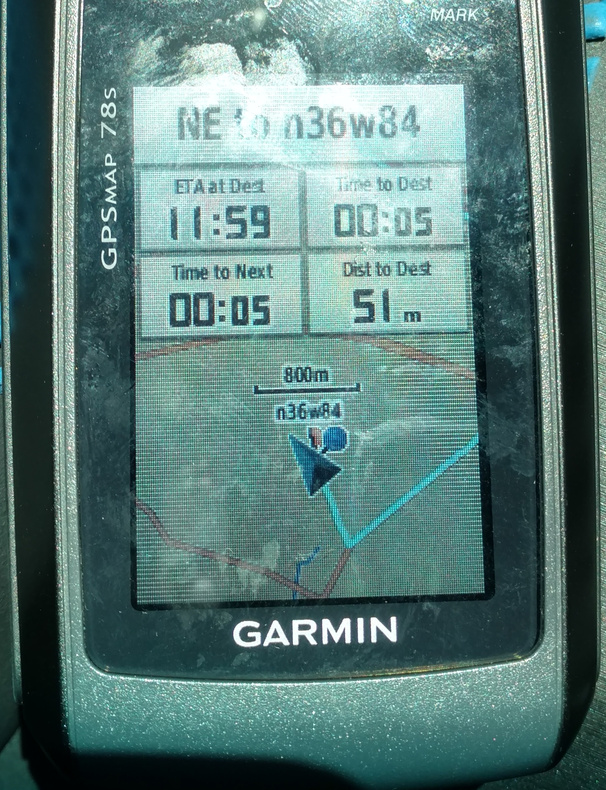 GPS screen