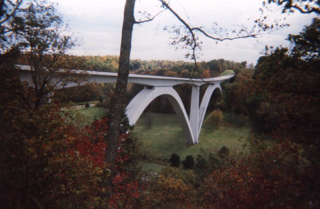 Natchez Trace Bridge nearby