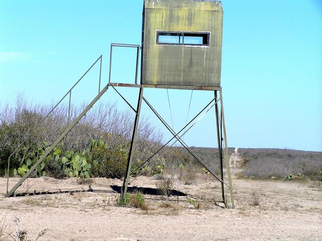 Lookout tower, 800 meters southwest of confluence.