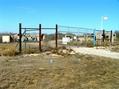 #8: Gate at the starting point of the hike to the confluence.