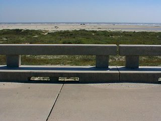 #1: Photo looking toward the confluence from the bridge