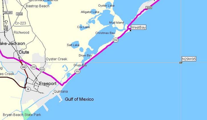 GPS route on Garmin MapSource map