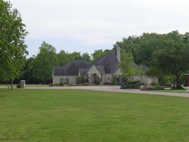 Behind the house is the confluence