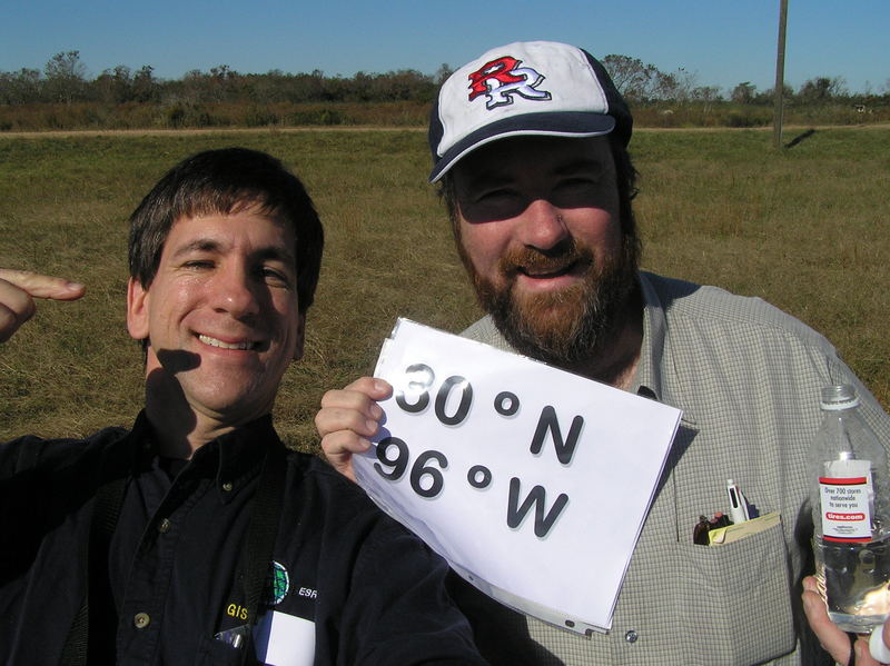 Joseph Kerski and Brian Lehmkuhle becoming centered in their field.