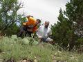 #3: Joseph Kerski, left, and Roger Palmer at the confluence site.