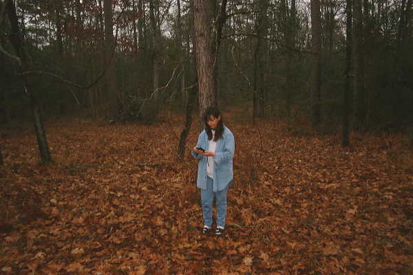 Anne at the confluence.