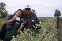 #2: Joseph Kerski and Brian Lehmkuhle leaning over to capture 31 North 96 West.