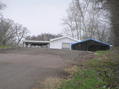 #8: Nearest house to the confluence, looking north along the road.