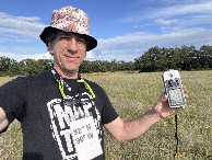 #8: Joseph Kerski at the confluence.
