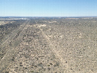 #11: View West, from 120m above the point