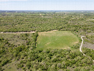 #11: View West, from 120m above the point