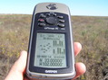 #2: GPS reading at the confluence point.