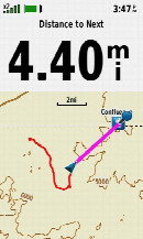 #5: My GPS receiver, 4.40 miles from the point