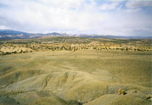 Looking northwest towards Capitol Reef National Park