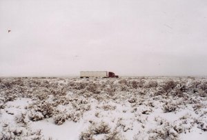 #1: View east to highway 130