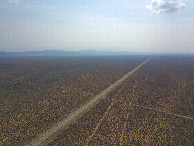 #10: View South, from 120m above the point