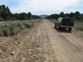 #6: Looking east into Hamlin Valley (my vehicle on the 114th meridian)