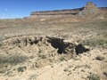 #7: One of the several deep gullies encountered en route to the confluence.