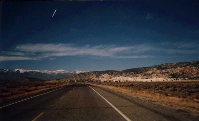 On the highway.