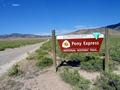 #9: One of many signs along the Pony Express Trail